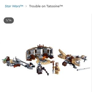 Retired Lego Star Wars set 75299: Trouble on Tattooine